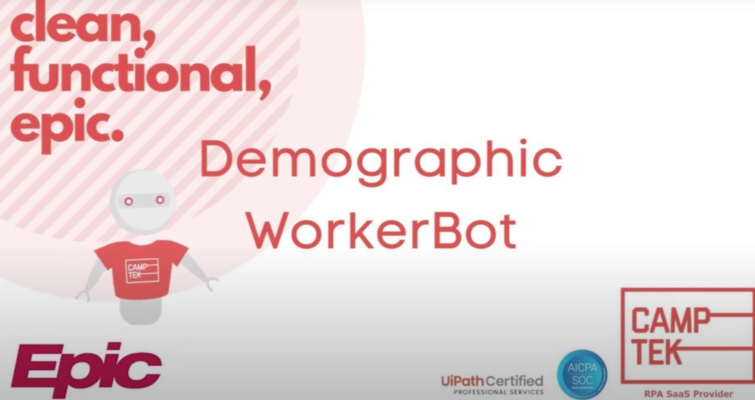 CampTek - Epix - Demographic WorkerBot video poster
