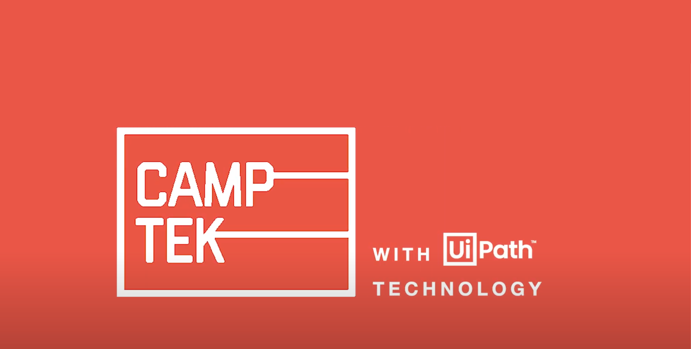 Camptek uipath technology video poster image